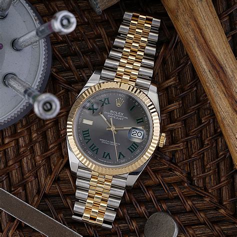 rolex wimbledon 41mm replica|rolex datejust 41 wimbledon price.